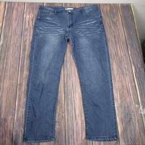Refinery Republic Jeans Mens 40x32 Straight Fit Classic Stretch Denim Casual Pan